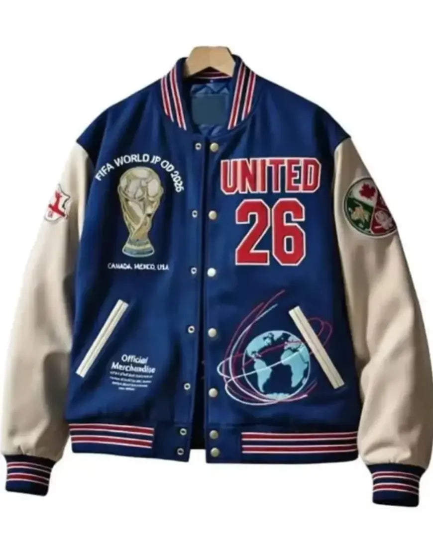 FIFA World Cup UNITED 26 Varsity Jacket